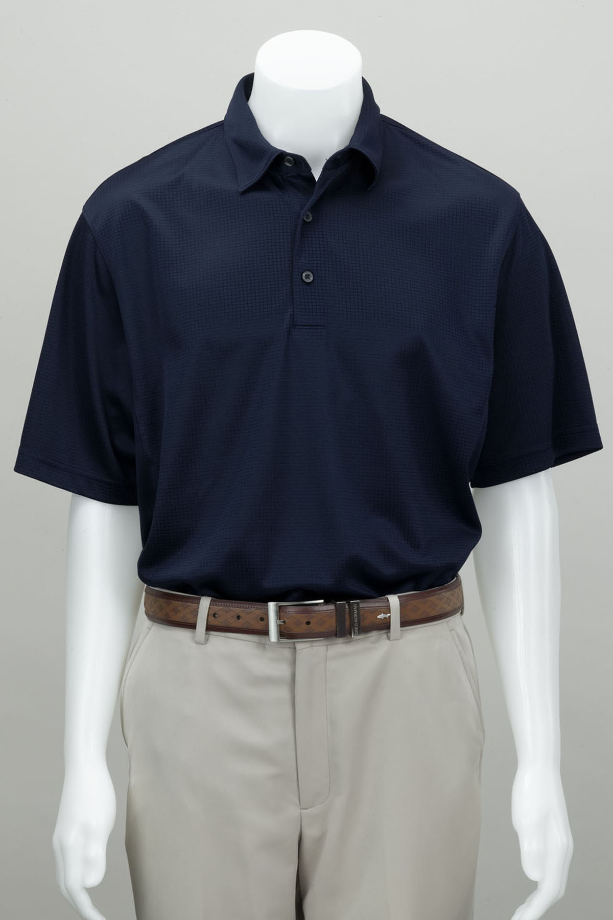 Greg Norman GNS2K410 - Play Dry® Textured Solid Polo