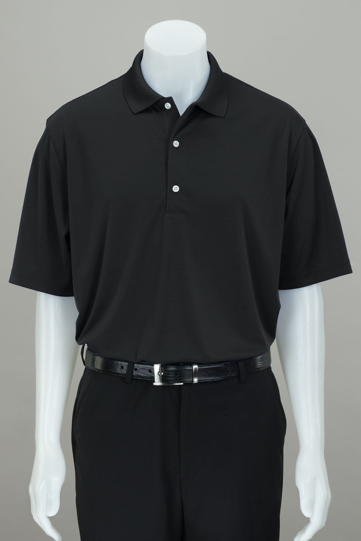 Greg Norman GNS2K413 - Play Dry® ML75 Textured Solid Polo