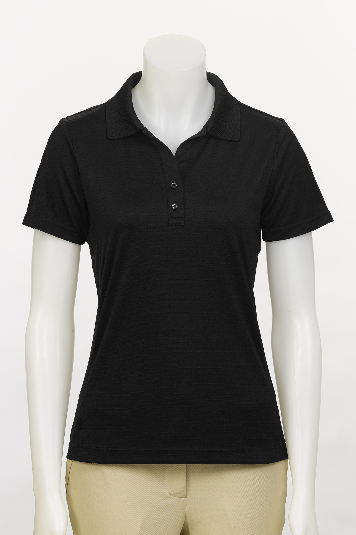 Greg Norman WNS3K447 - Women's Play Dry® ML75 Textured Solid Polo