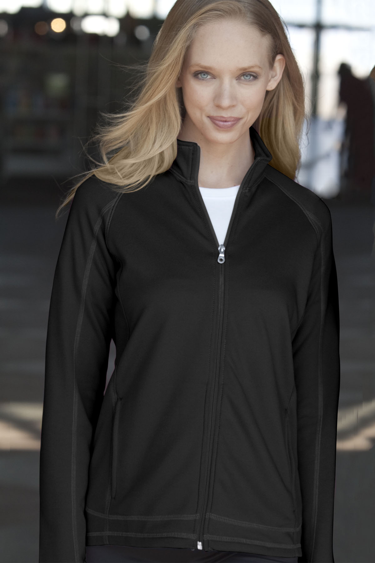 Vantage 3271 - Women's Brushed Back Micro-Fleece Full-Zip Jacket