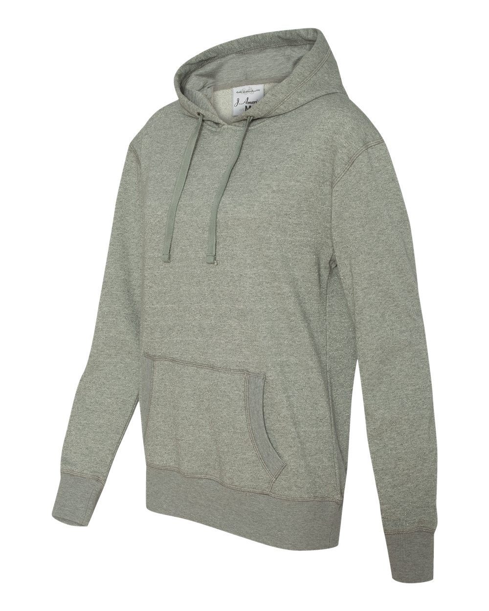 J. America Ladies' Glitter French Terry Hooded Pullover - 8860