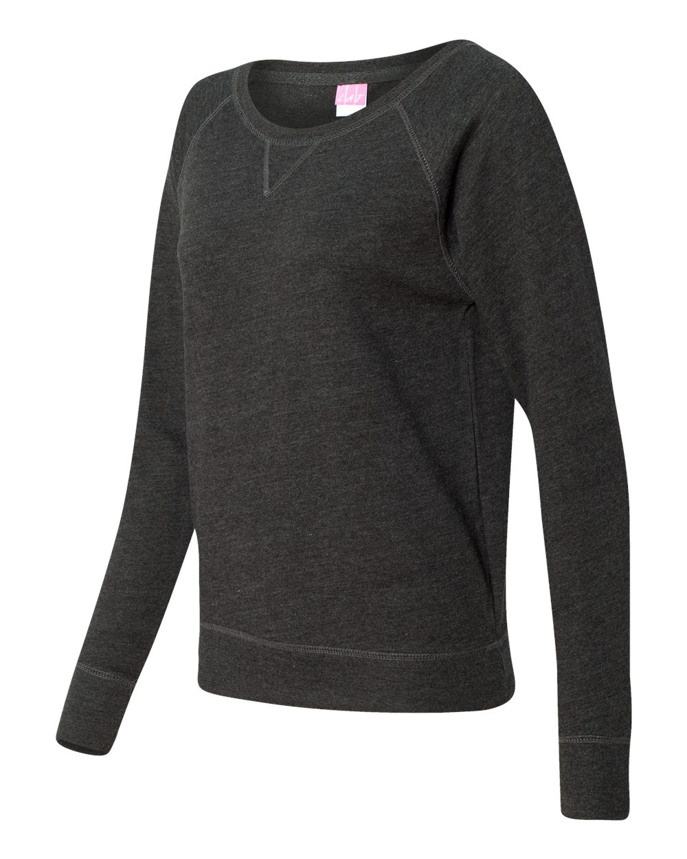 LAT Ladies' French Terry Slouchy Pullover - 3762