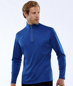 ULTRACLUB -  8230 UltraClub Adult Cool & Dry Sport 1/4-Zip Pullover
