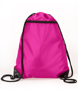 ULTRACLUB - 8888 Zippered Drawstring Backpack