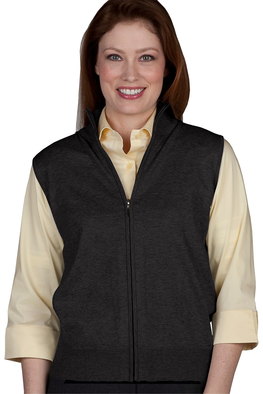 Edwards Garment 063 - Women's Full Zip Cardigan Vest