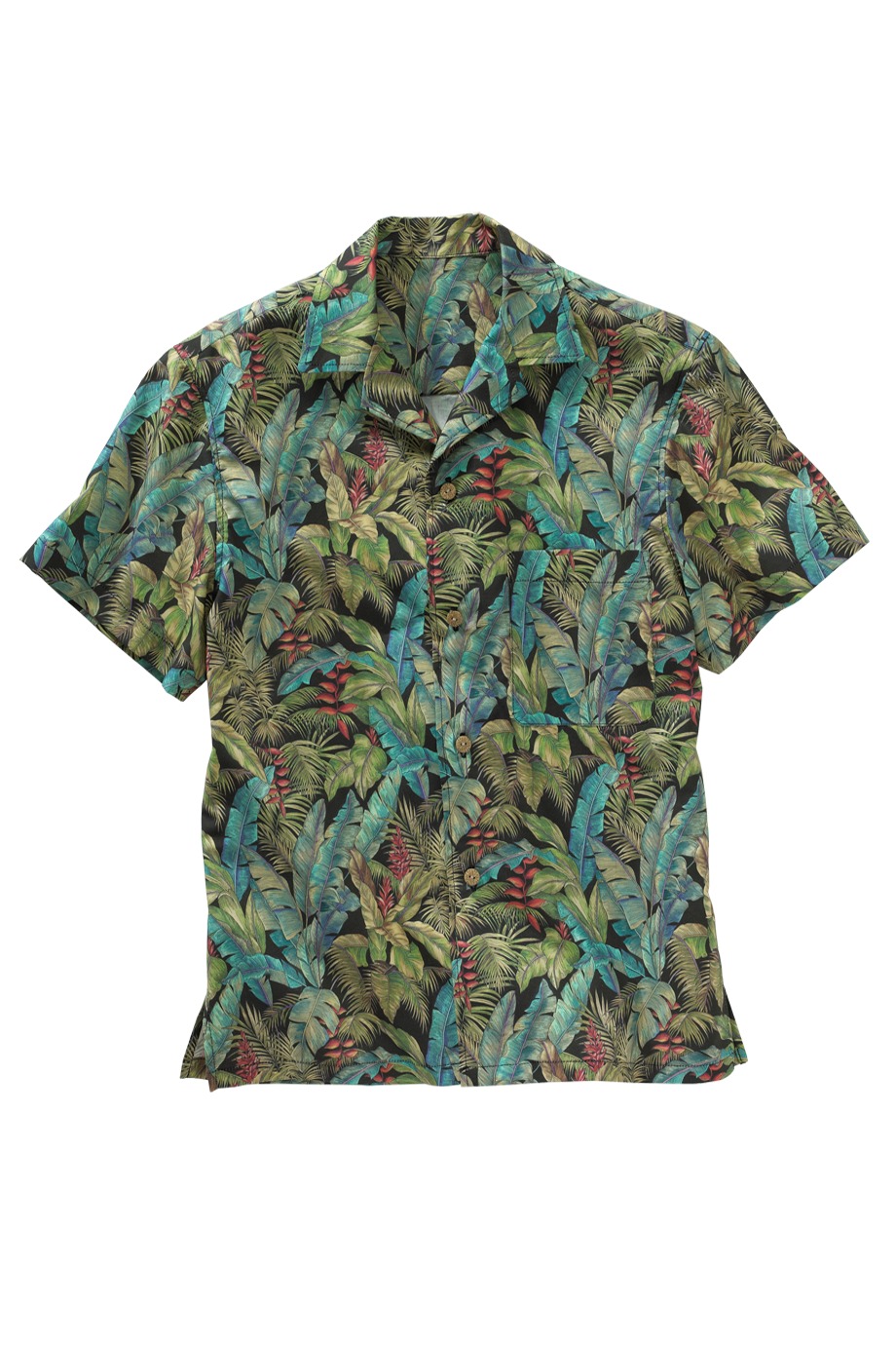 Edwards Garment 1032 - Tropical Leaf Camp Shirt
