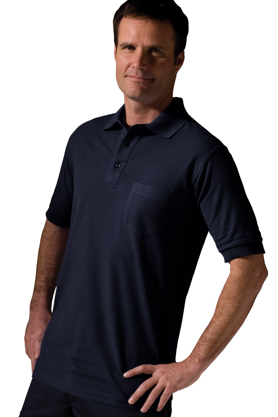 Edwards Garment 1505 - Soft Touch Short Sleeve Pique Polo With Pocket