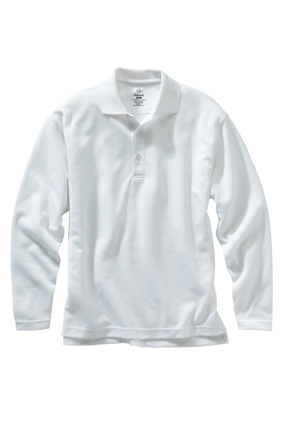 Edwards Garment 1578 - Dry-Mesh Long Sleeve Polo