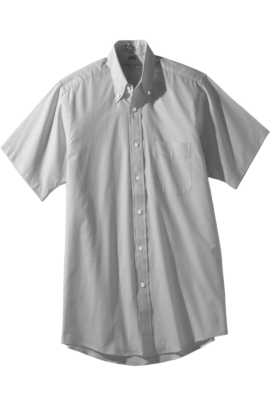 Edwards Garment 1925 - Men's Short Sleeve Pinpoint Oxford Shirt