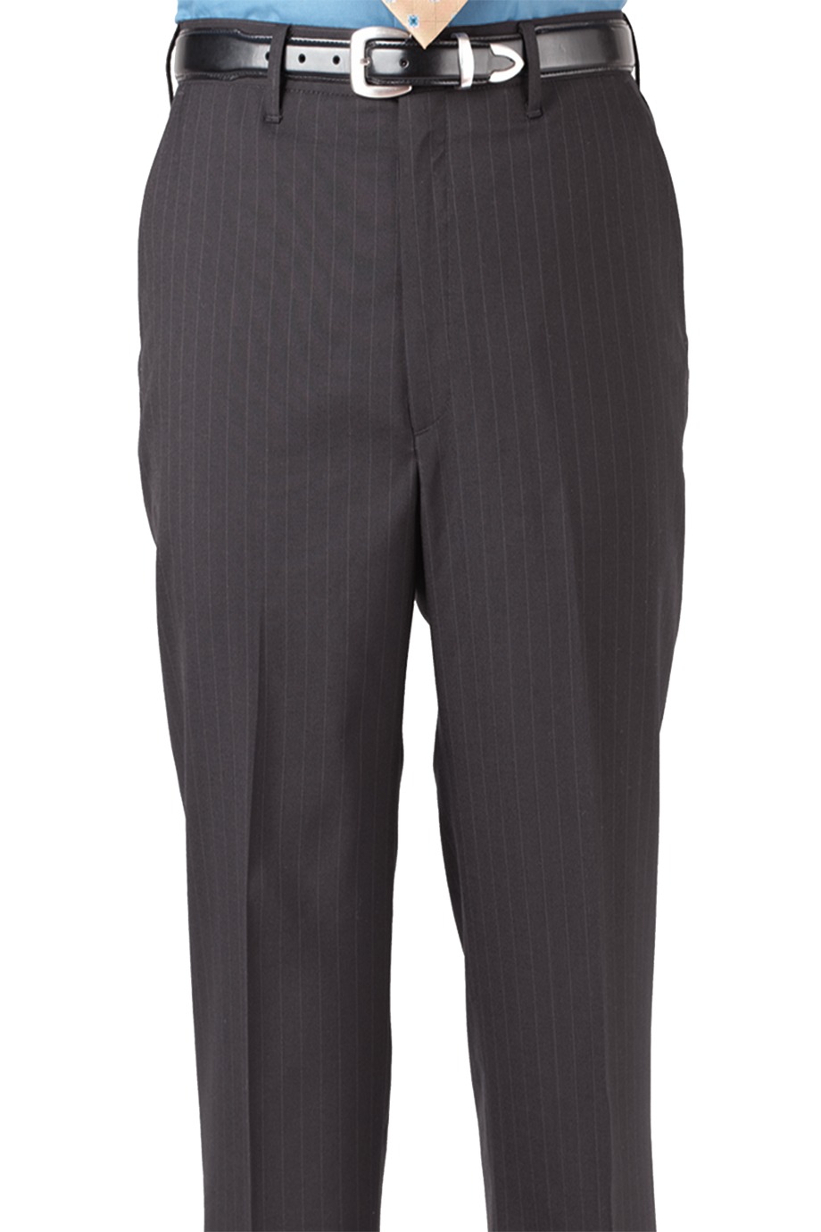 Edwards Garment 2560 - Men's Pinstripe Flat Front Pant