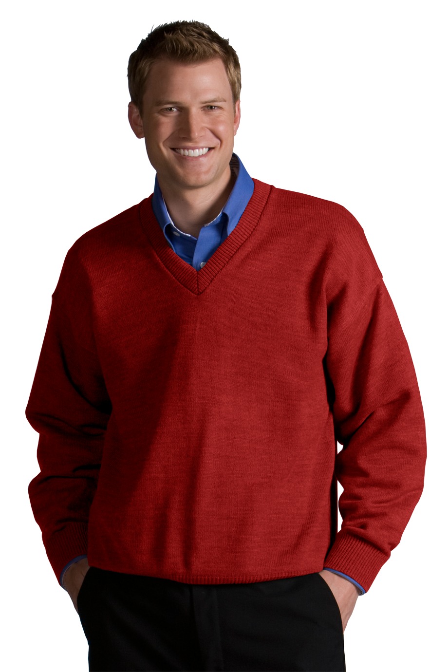 Edwards Garment 565 - V-Neck Sweater