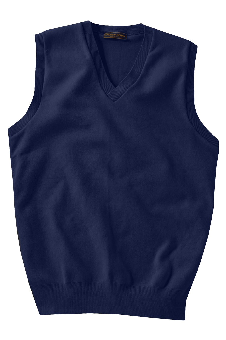 Edwards Garment 701 - Men's Cotton Cashmere V-Neck Vest