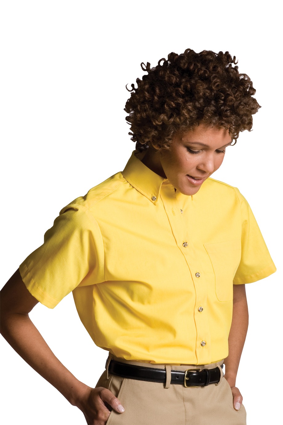 Edwards Garment 5230 - Women's Easy Care Short Sleeve Poplin Shirt