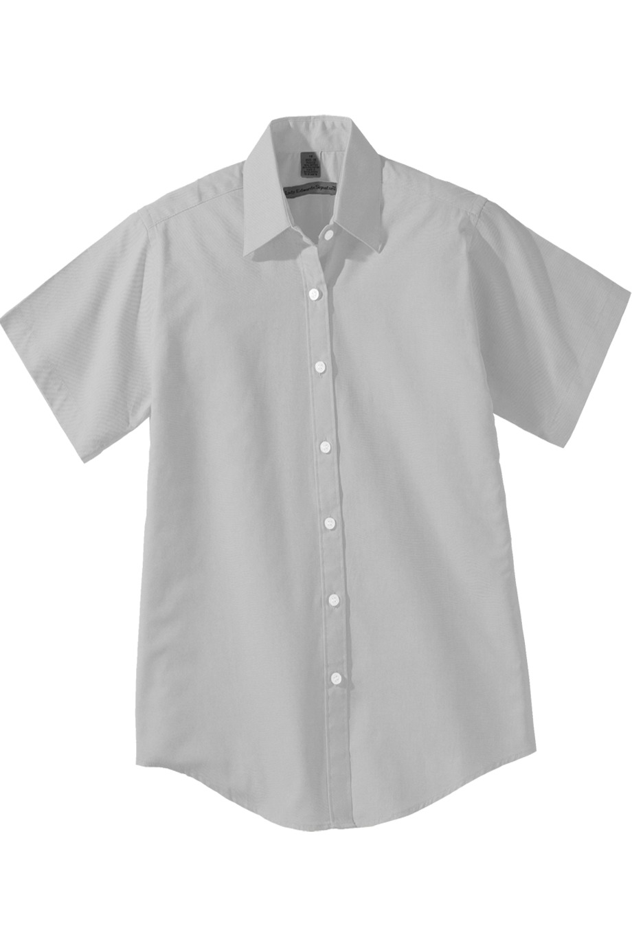 Edwards Garment 5925 - Women's Short Sleeve Pinpoint Oxford Shirt