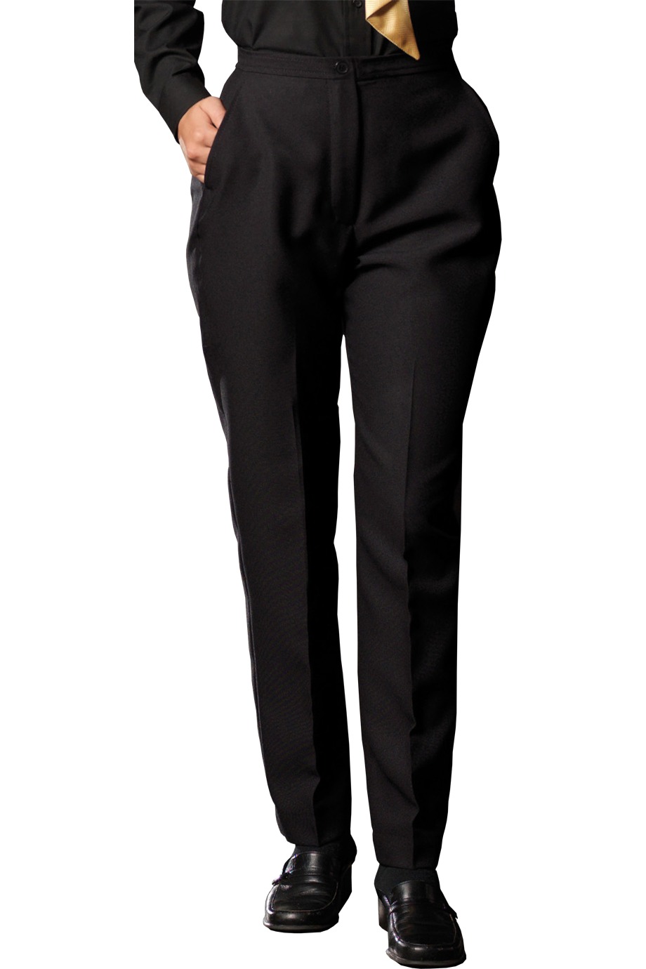 Edwards Garment 8279 - Women's Polyester Flat Front Pant