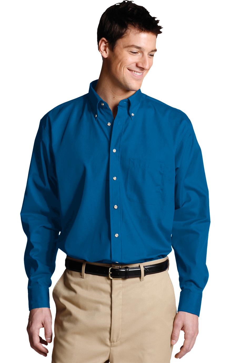 Edwards Garment 1280 - Men's Easy Care Poplin Shirt