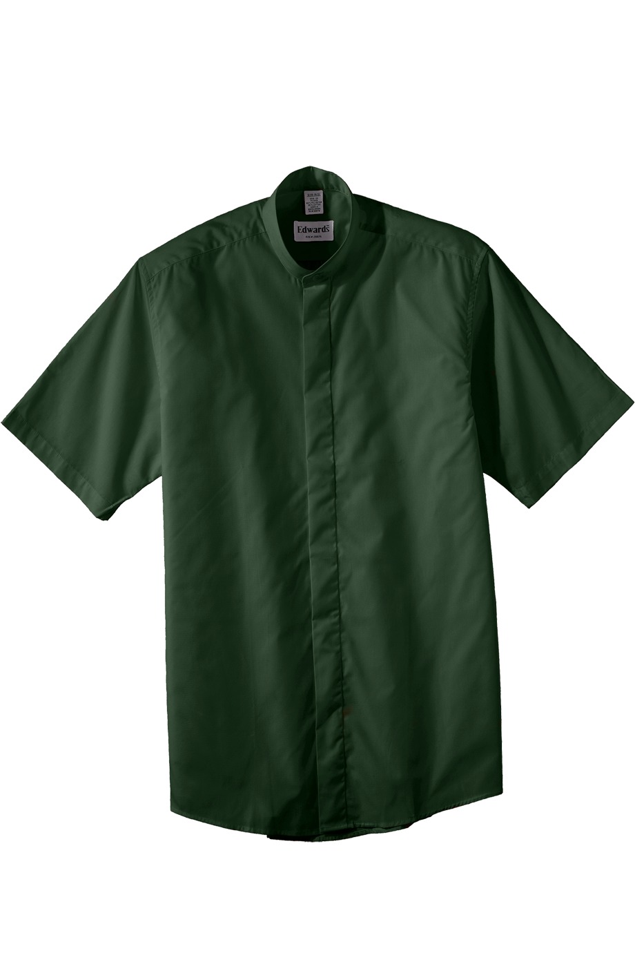 Edwards Garment 1346 - Men's Short Sleeve Banded Collar Shirt
