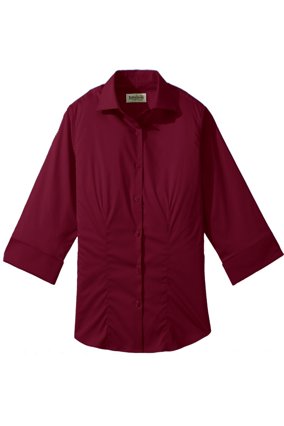 Edwards Garment 5033 - Women's Tailored Three Quarter Stretch Blouse