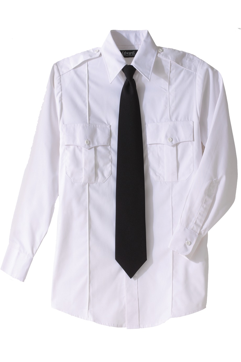 Edwards Garment 1276 - Security Long Sleeve Shirt Polyester/Cotton Blend