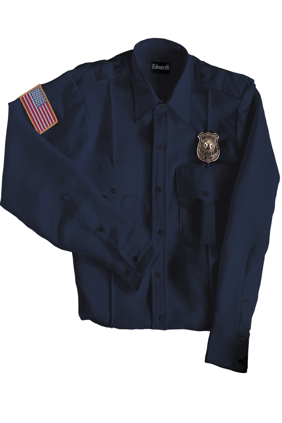 Edwards Garment 1275 - Security Long Sleeve Shirt