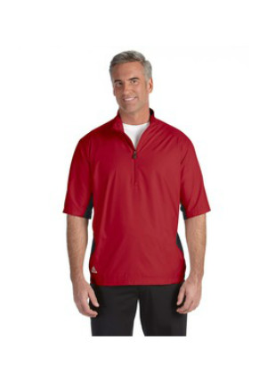 Adidas A167 - ClimaLite Colorblock Half-Zip Wind Shirt