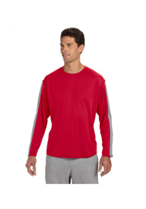 Russell Athletic 6B5DPM - Long-Sleeve Performance T-Shirt