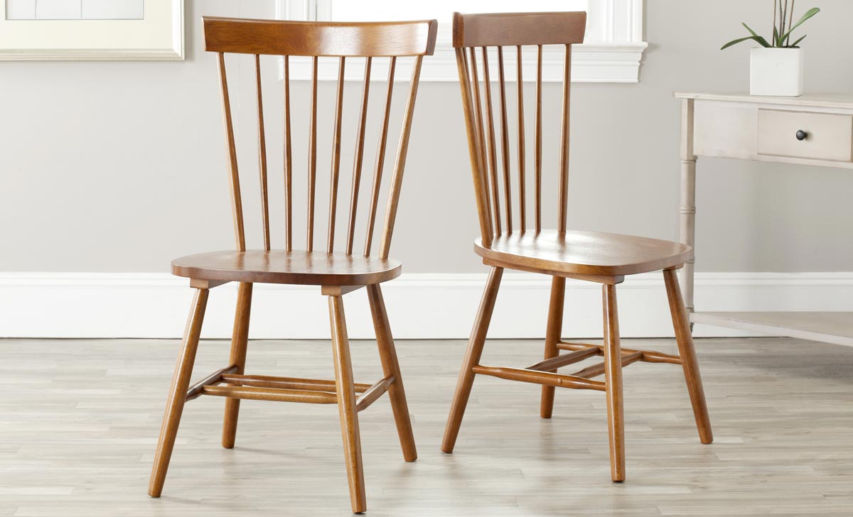 Safavieh - AMH8500C PARKER DINING CHAIR (SET OF TWO)