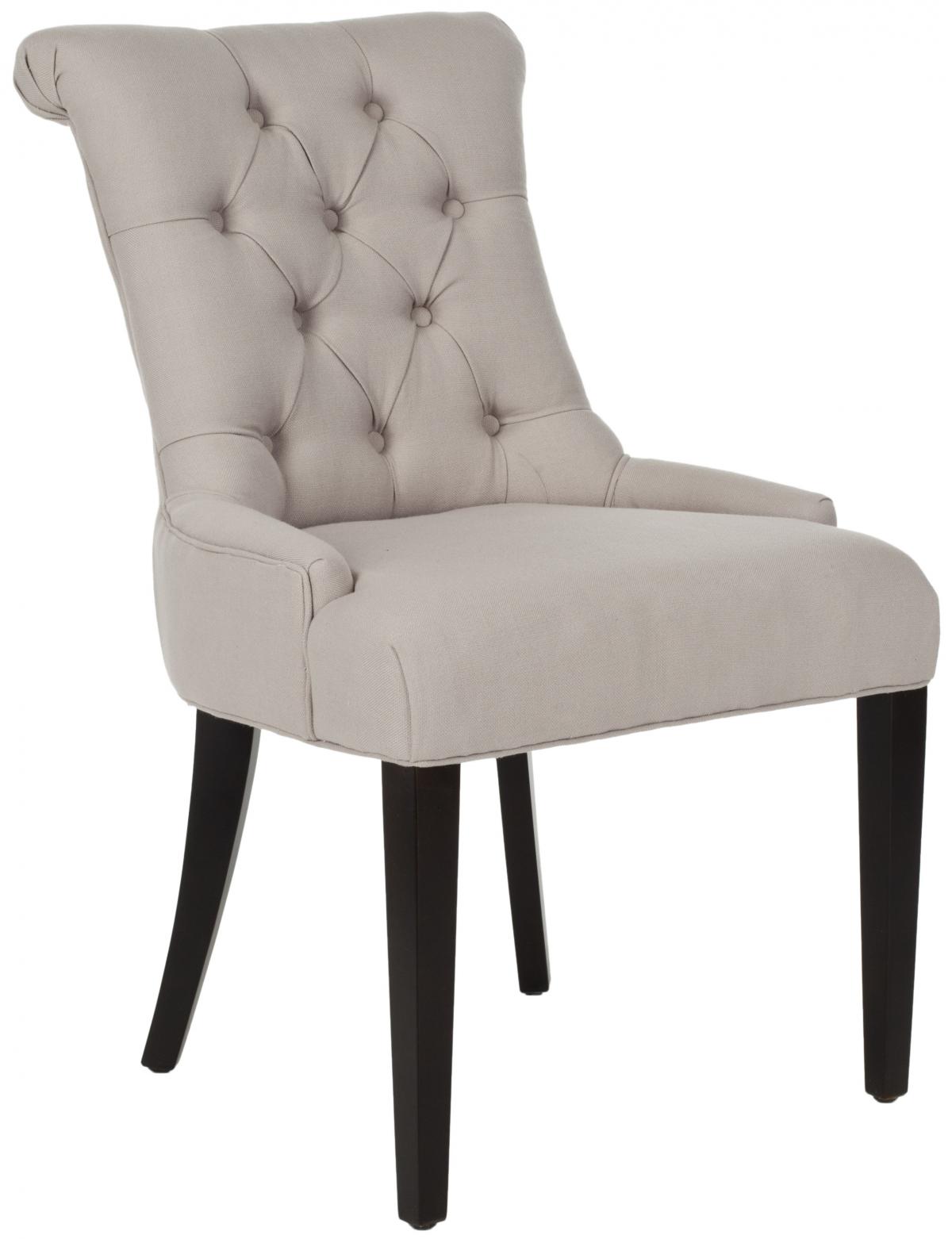 Safavieh - MCR4712B BOWIE SIDE CHAIRS - TAUPE (SET OF TWO)