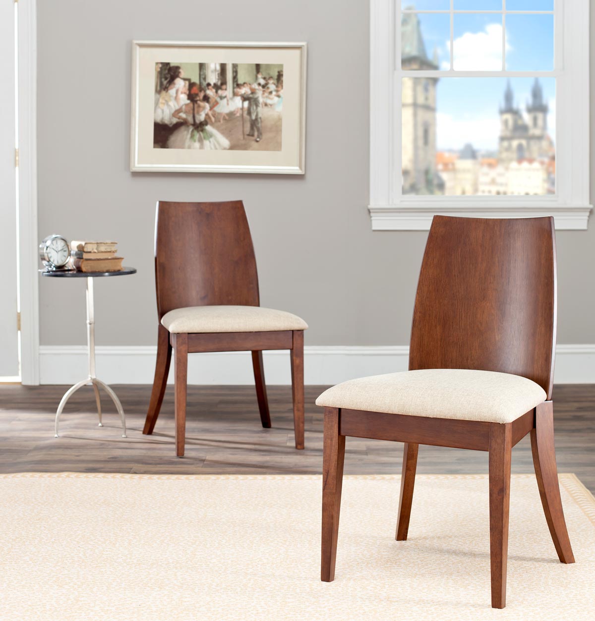 Safavieh - MCR6002A JED SIDE CHAIR (SET OF TWO)
