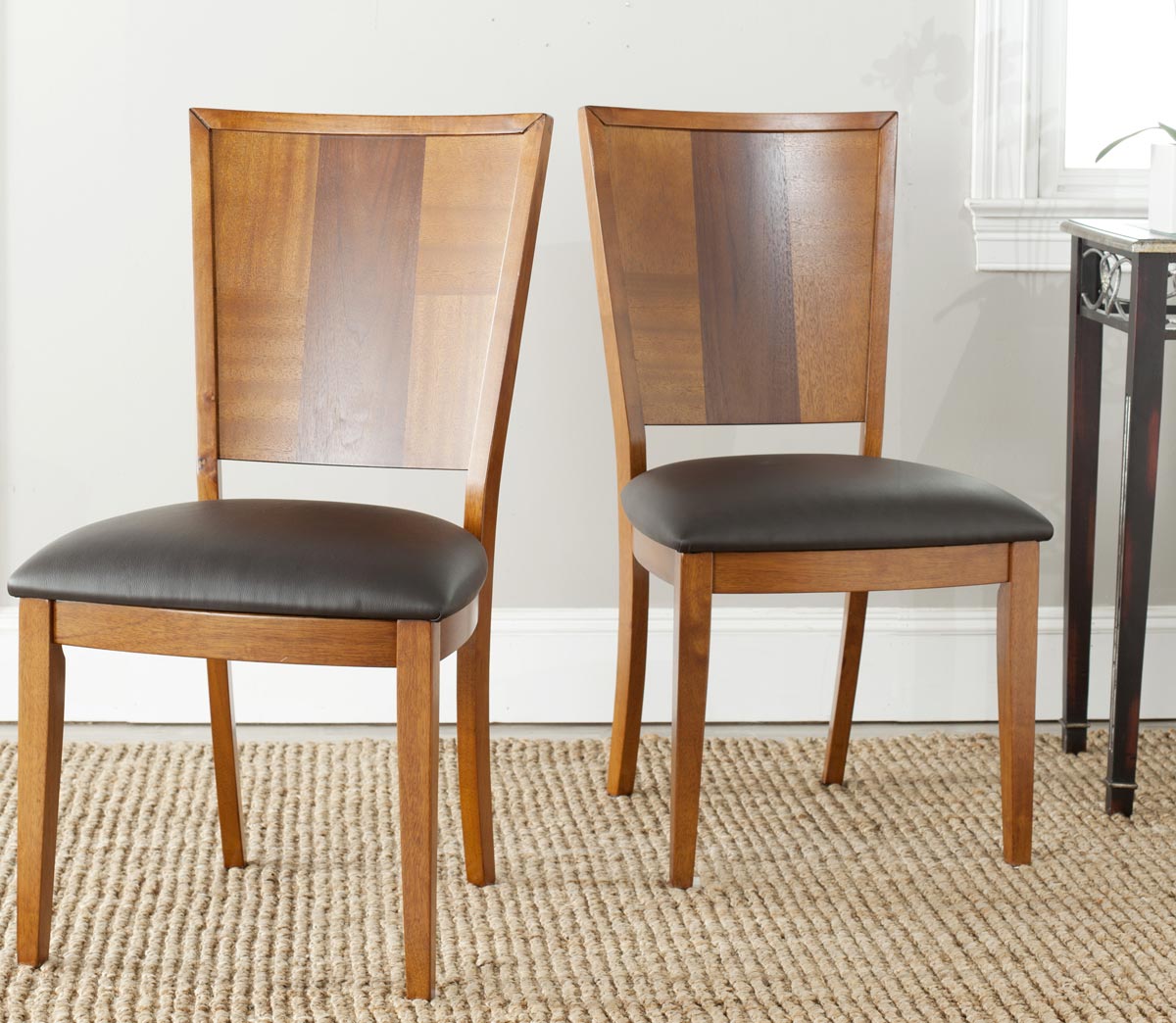 Safavieh - SEA3003A LANCE DINING SIDE CHAIRS (SET OF TWO)