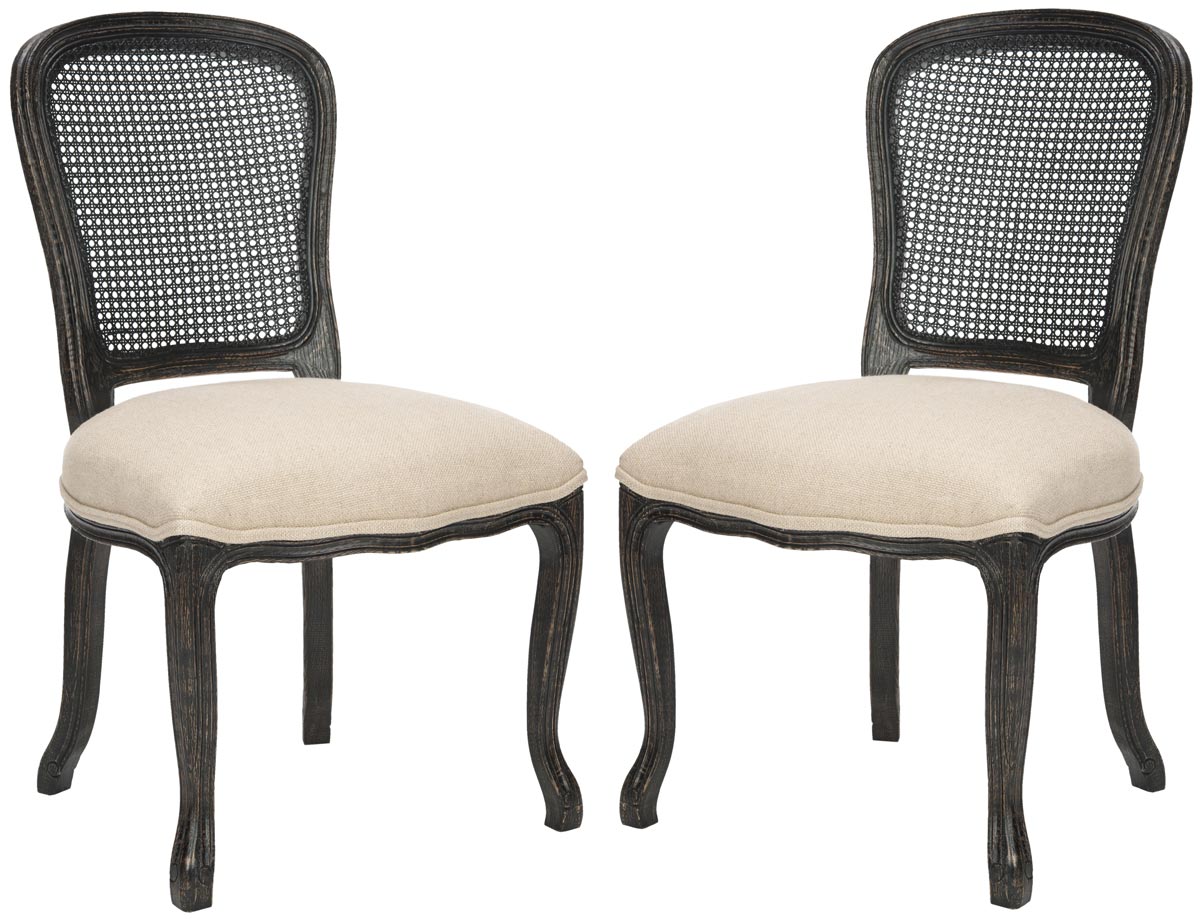Safavieh - MCR4541B LUCY SIDE CHAIR (SET OF TWO)