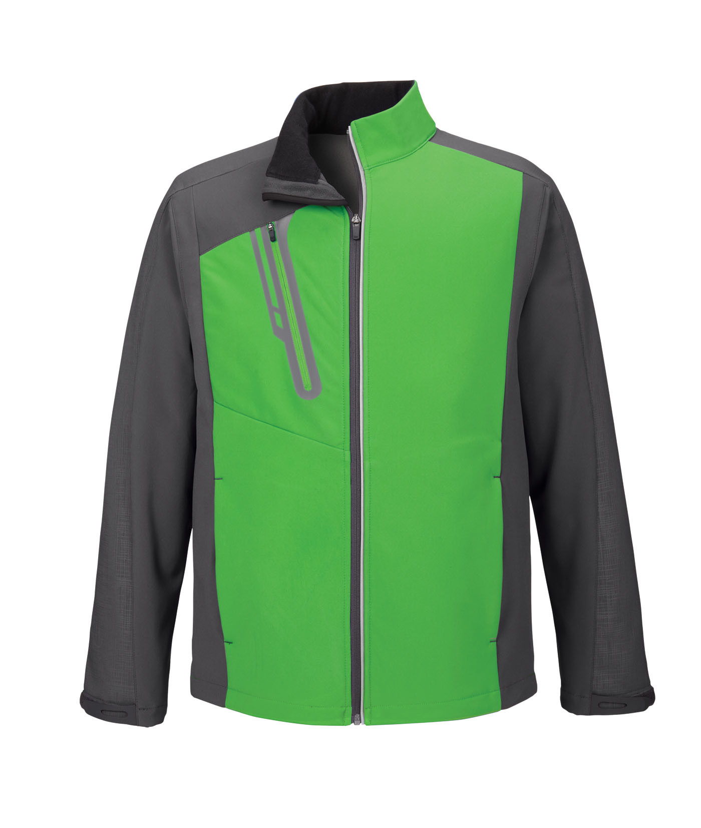 North End 88176 - Men's Terrain Colorblock Soft Shell with Embossed Print
