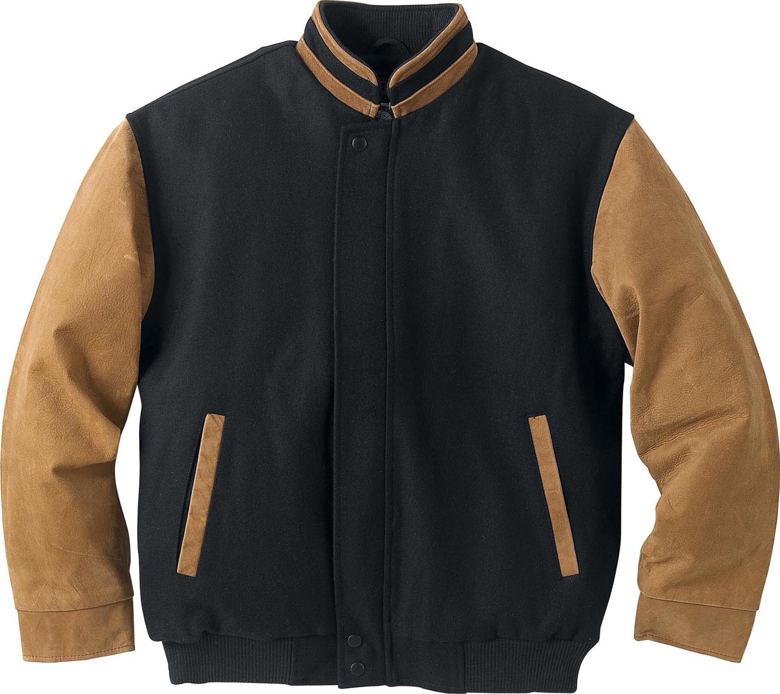 Ash City Classic 88075 - Men's Melton Nubuck Jacket With Stand Collar