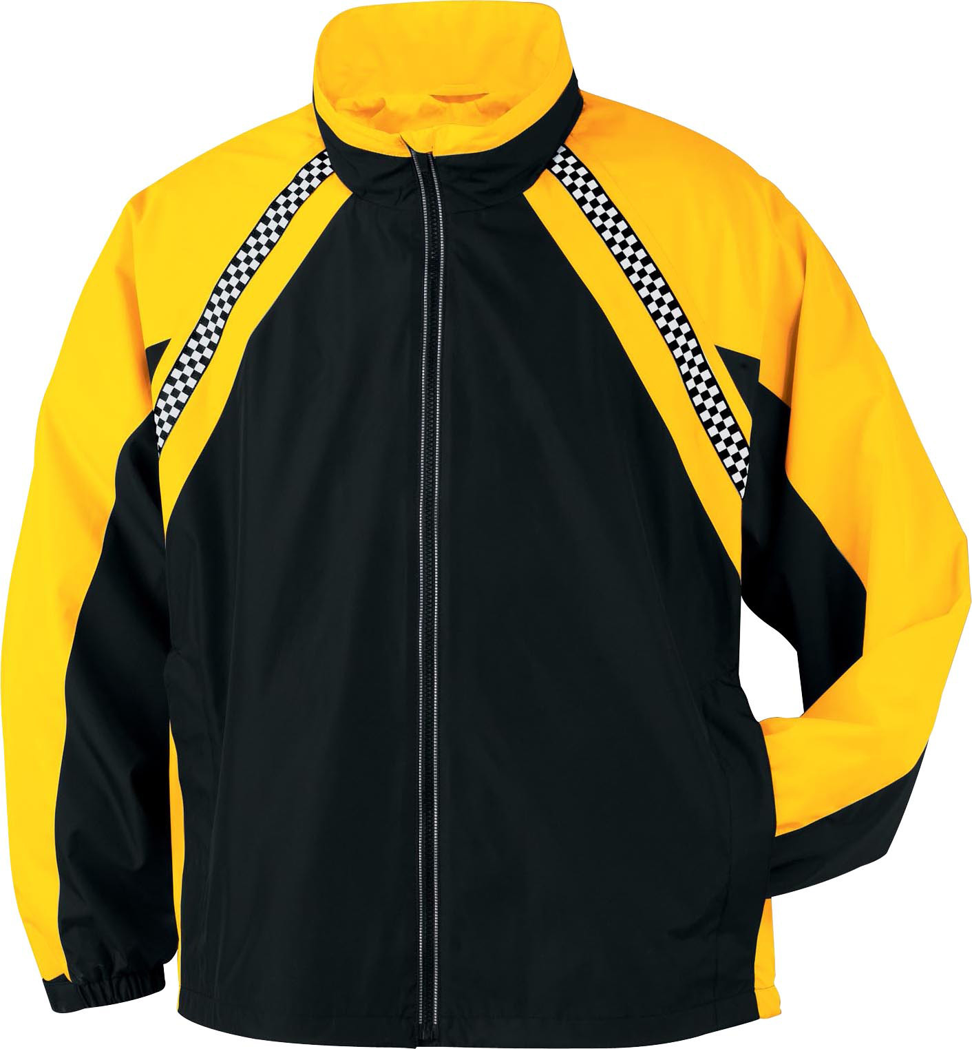 Ash City Lightweight 88111 - Men's Mid-Length Checker Trim Jacket