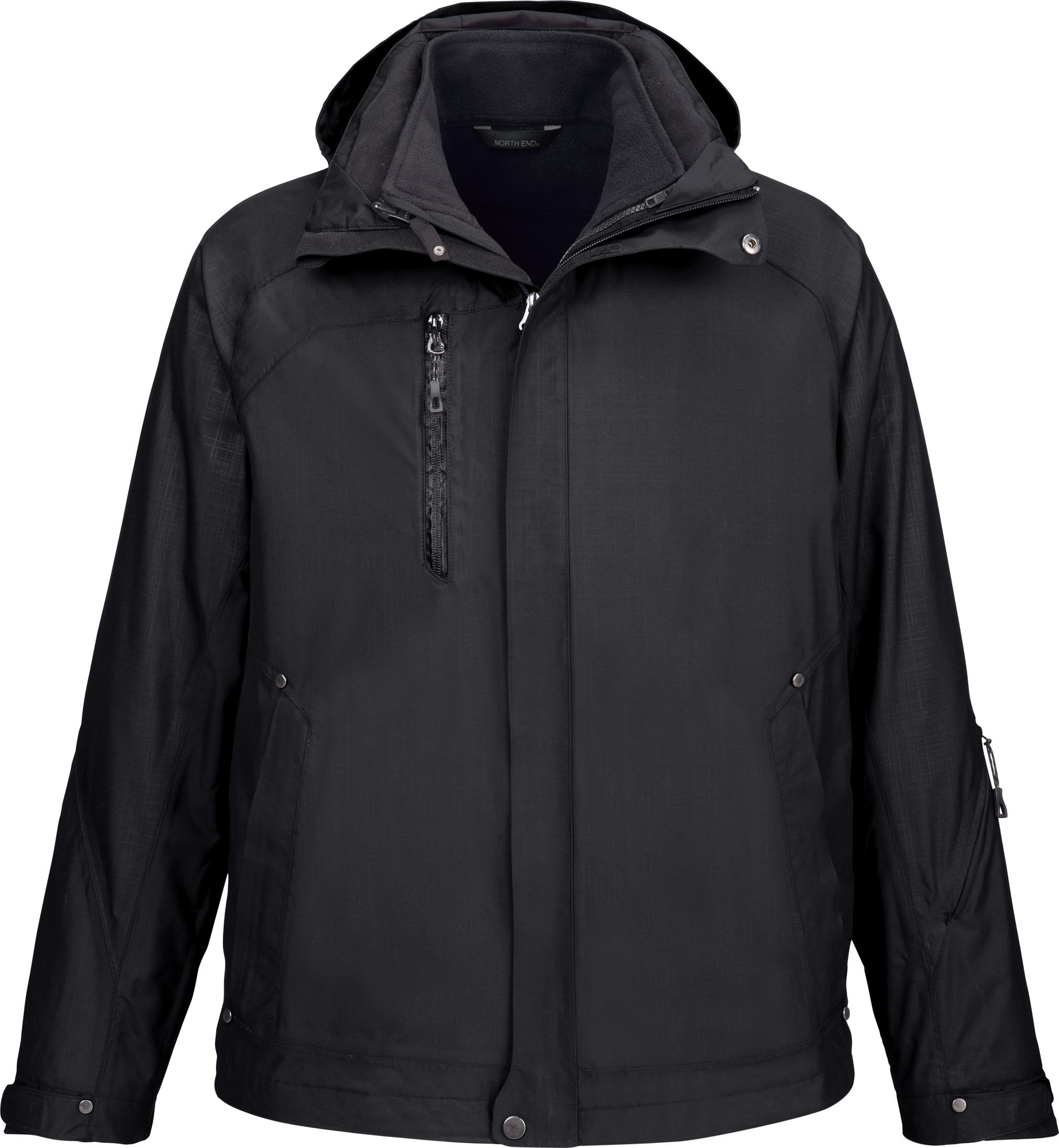 North End 88178 - Men's Caprice 3-In-1 Jacket With Soft Shell Liner ...