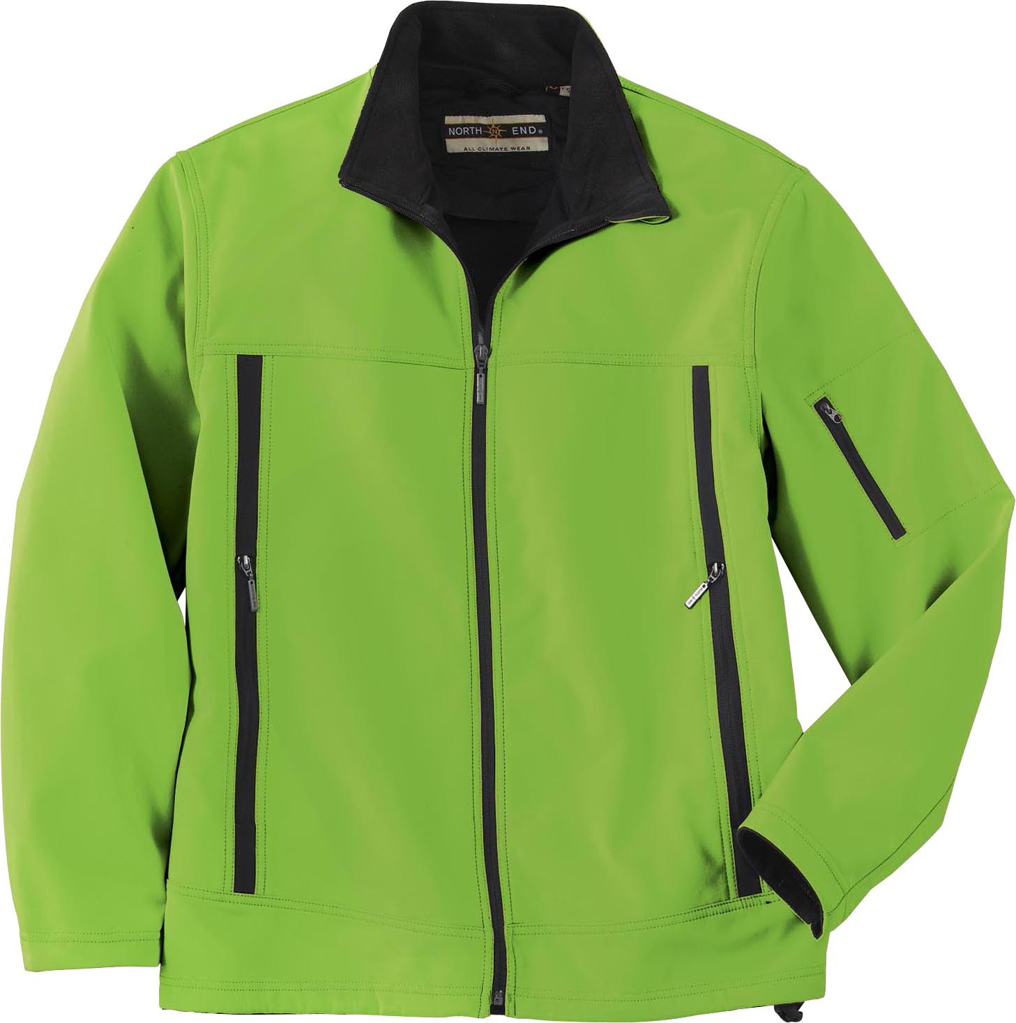 North End 88099 - Men's Three-Layer Fleece Bonded Performance Soft Shell Jacket