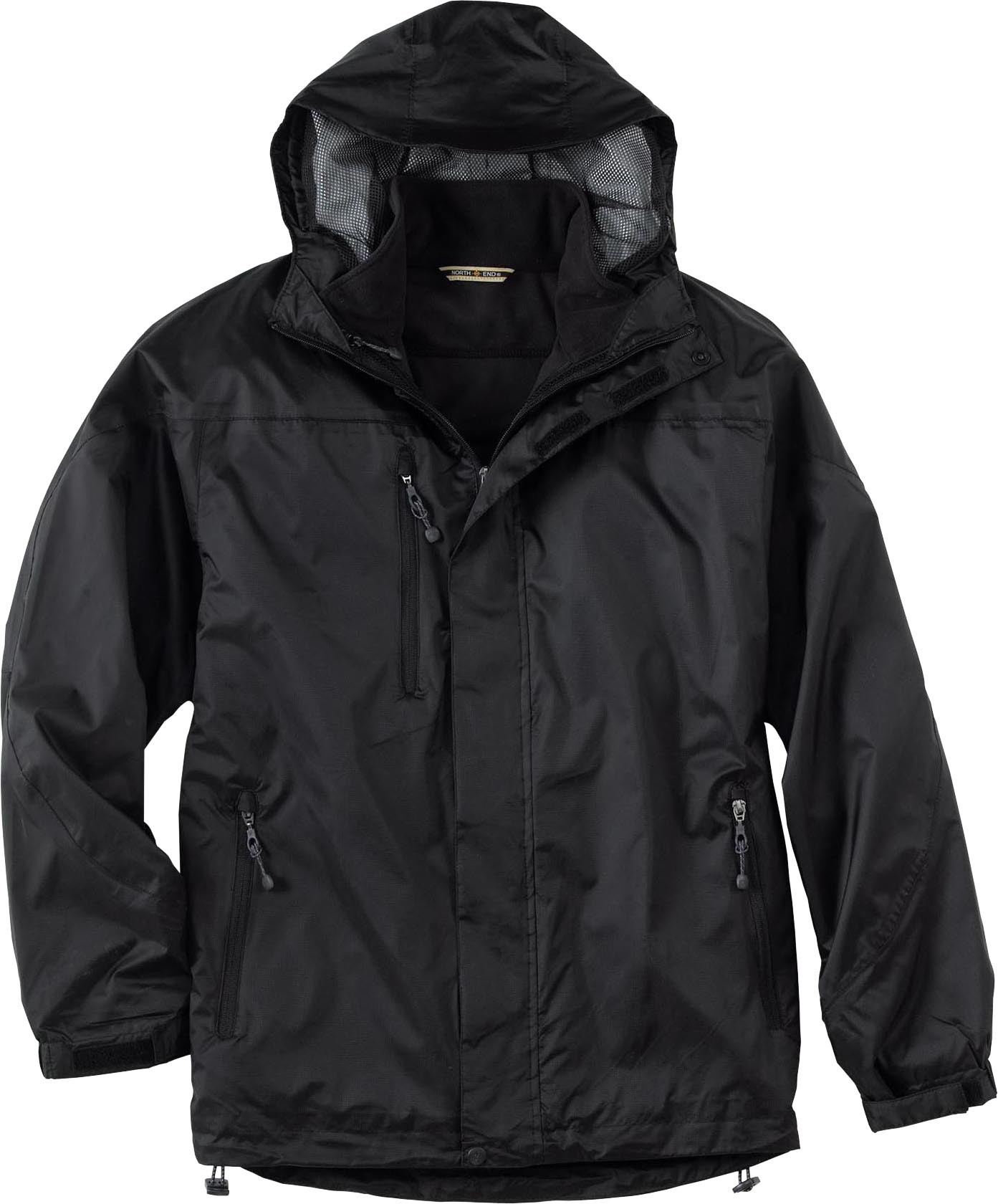 Ash City UTK 2 Warm.Logik 88120 - Men's 3-In-1 Techno Performance Seam-Sealed Hooded Jacket