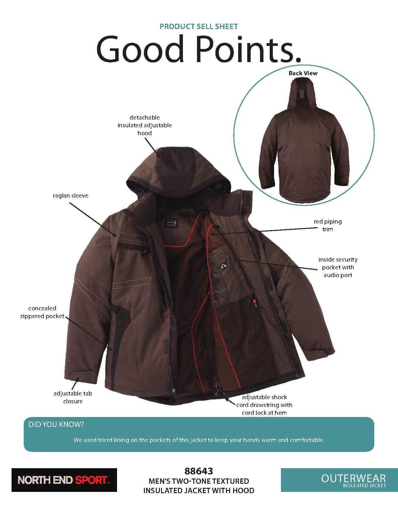 Ash City UTK 3 Warm.Logik 88643 - Altitude Men's Seam-Sealed Insulated Jacket
