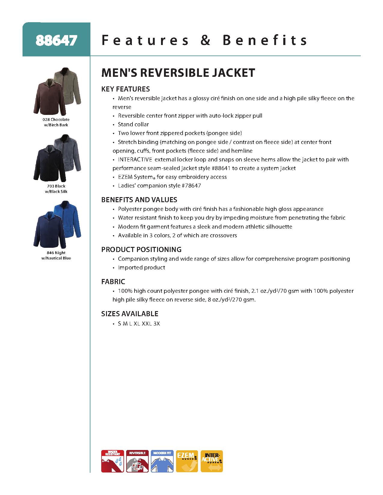 Ash City Reversible Jackets 88647 - Men's Reversible Jacket
