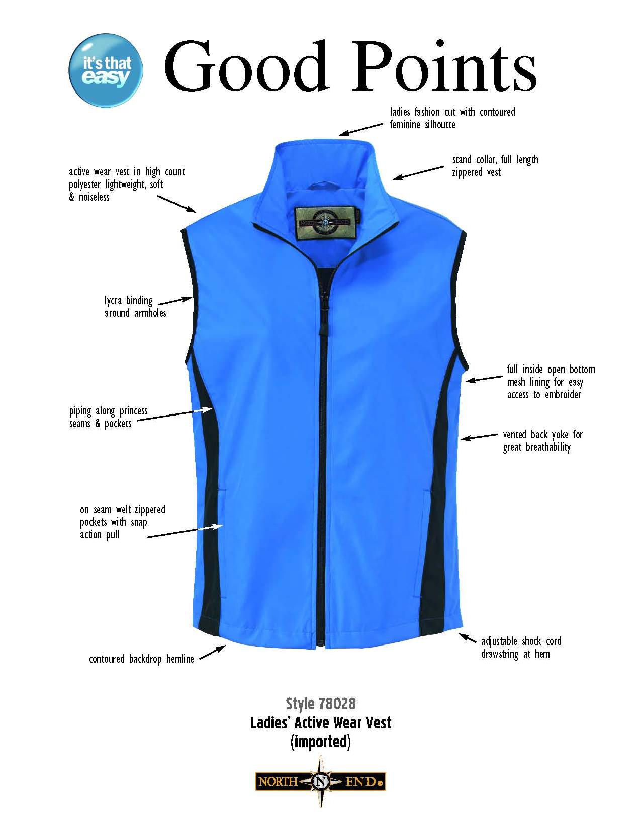 Ash City Techno series 78028 - Ladies' Active Wear Vest