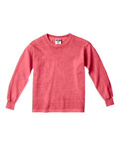 Comfort Colors Drop Ship - C3483 Youth 5.4 oz. Garment-Dyed Long-Sleeve T-Shirt