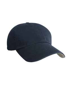Zkapz - ZK132 Chino Washed Cap With Contrast Underbill