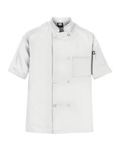 Dickies Drop Ship - DCP124 Short-Sleeve 8-Button Chef Coat