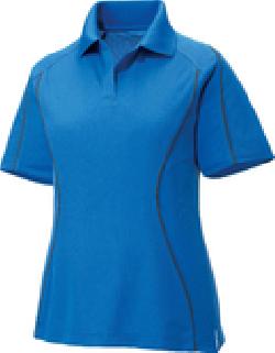 Ash City Eperformance 75107 - Velocity Ladies' Snag Protection Color-Block Polo With Piping