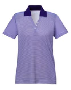 Ash City Eperformance 75115 - Launch Ladies' Snag Protection Striped Polo