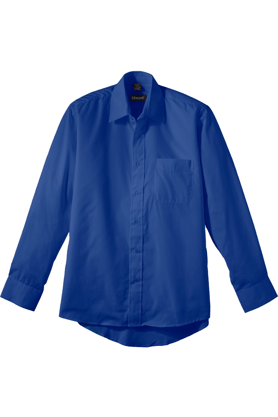 Edwards Garment 1363 - Men's Long Sleeve Value Broadcloth Shirt