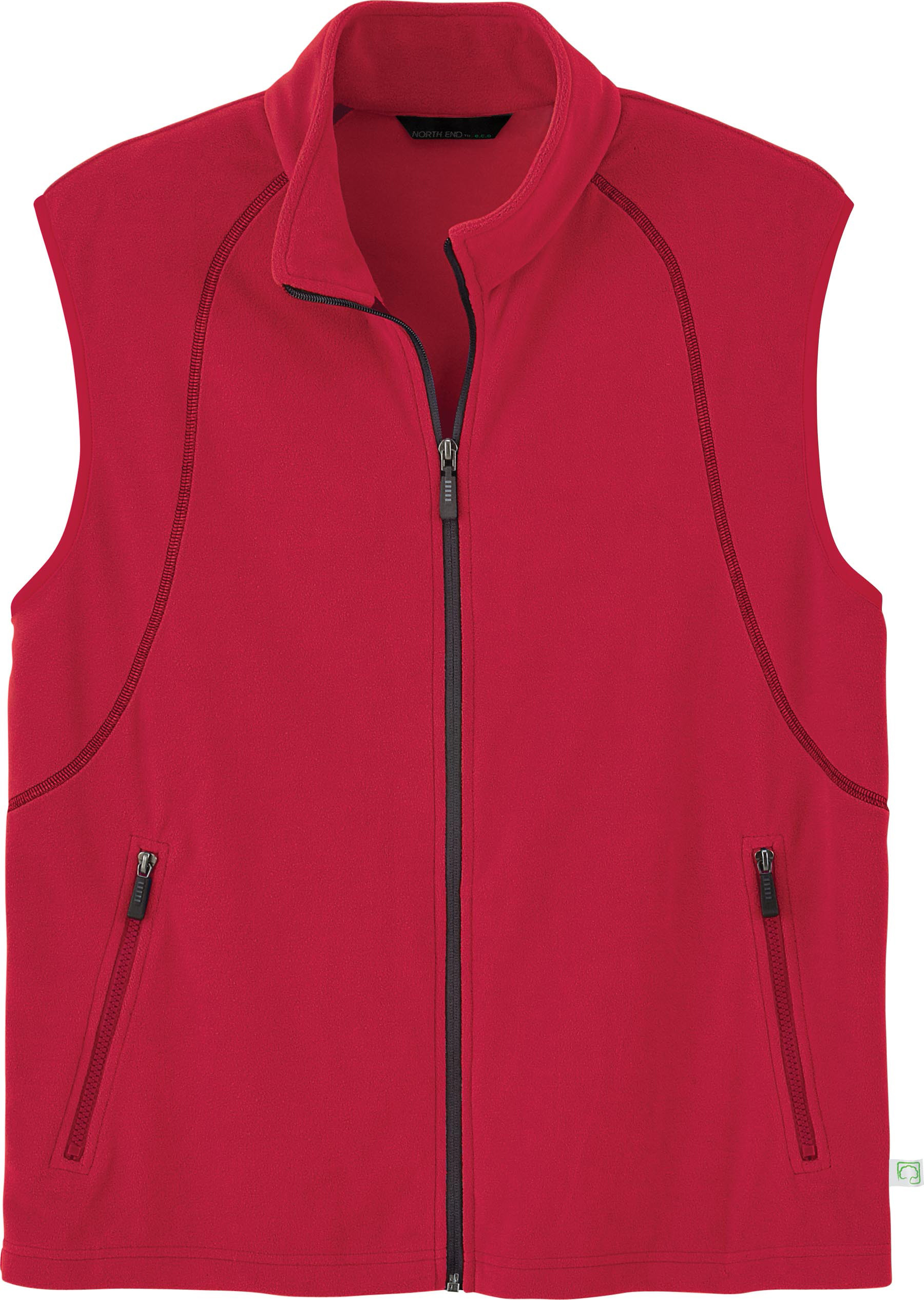 Ash City e.c.o Fleece 88140 - Men's Recycled Fleece Full-Zip Vest