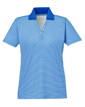 Ash City Eperformance 75115 - Launch Ladies' Snag Protection Striped Polo