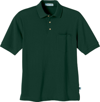 Ash City Pique 85074 - Men's One-Pocket Short Sleeve Pique Polo Polo With Teflon