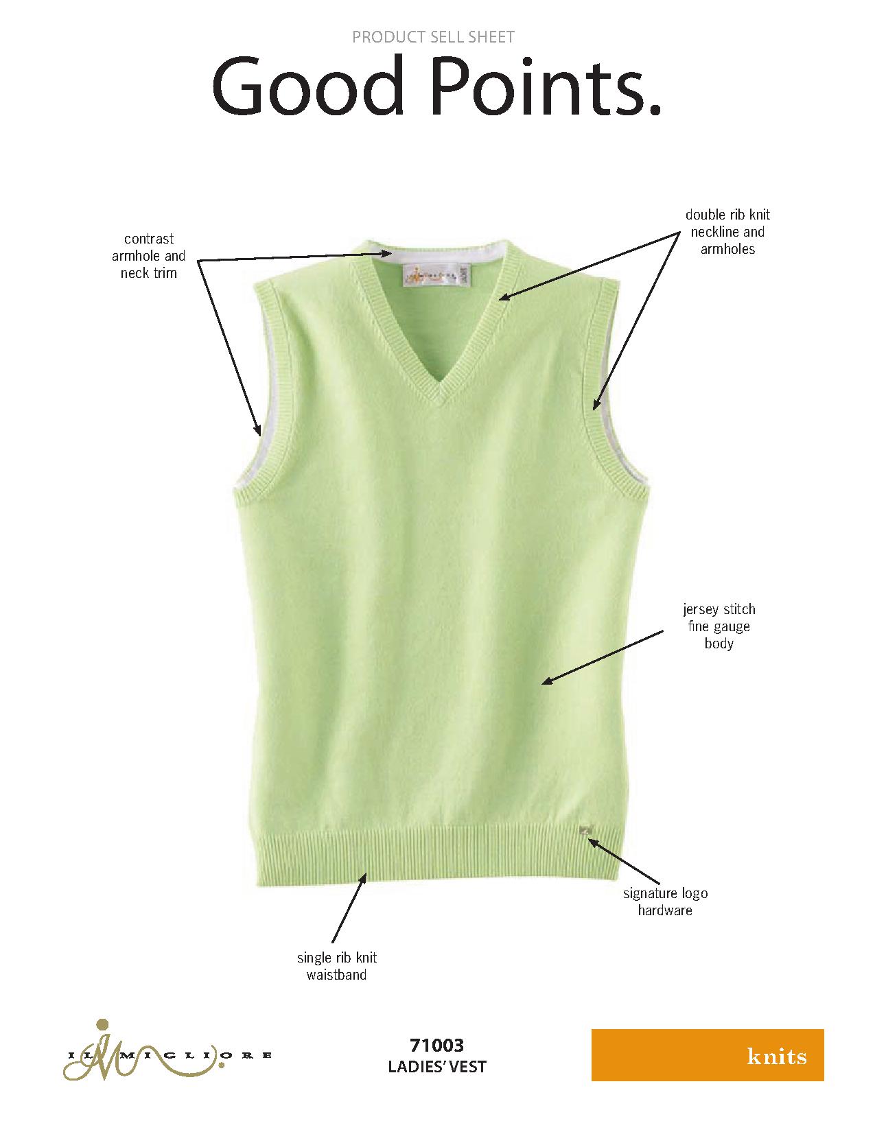 Ash City Sweaters 71003 - Ladies' Vest